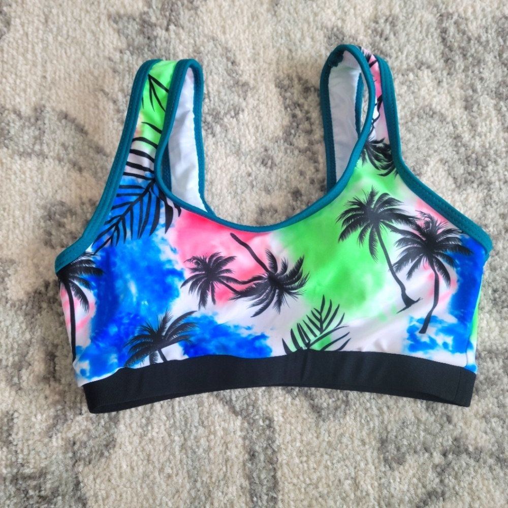 Girls swim top